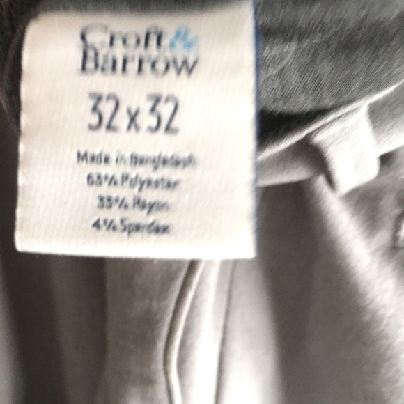 Men’s Croft And Burrow Dress Pants 32x32 - Picture 3 of 3